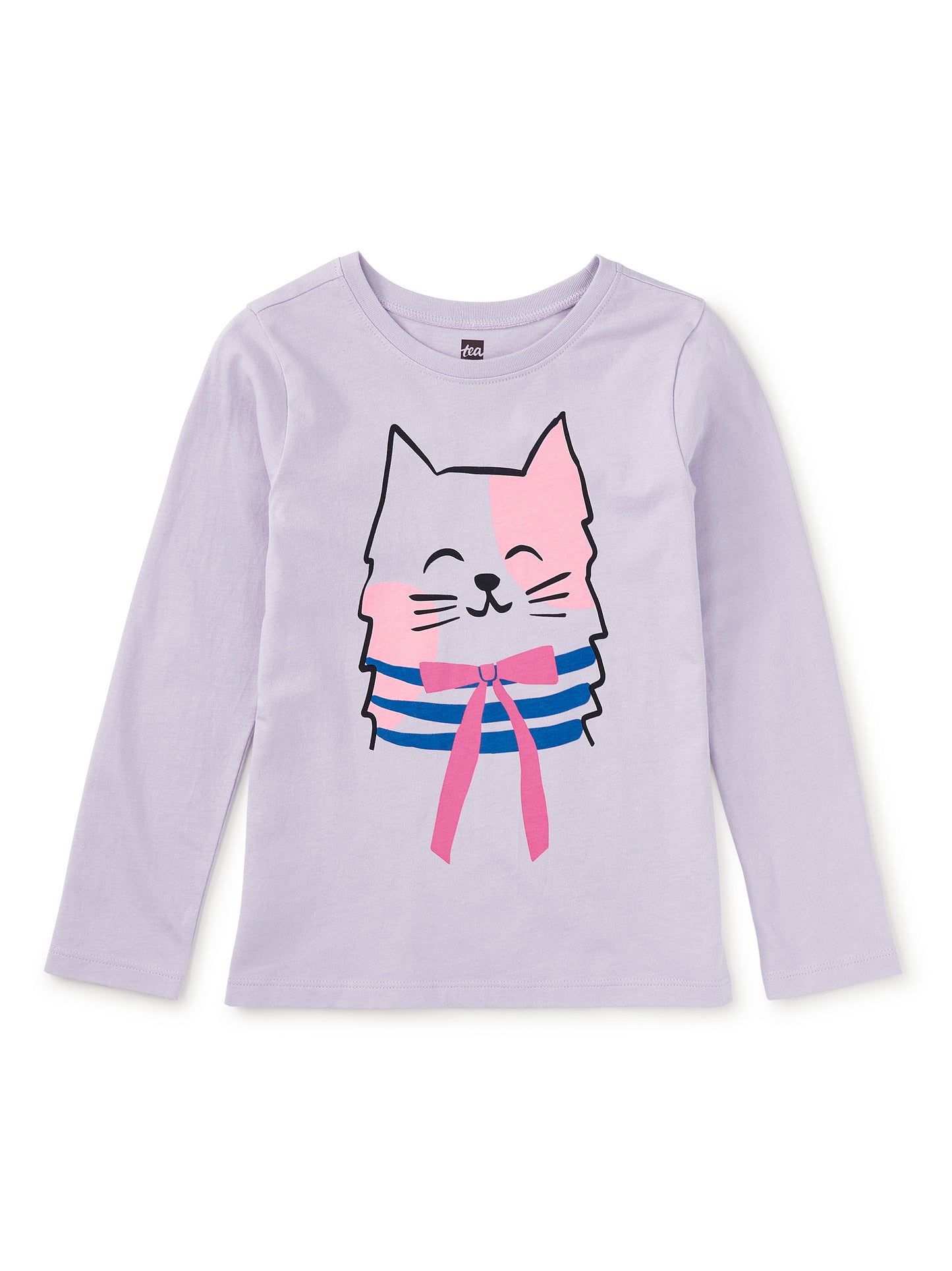 Girls Graphic Tee - Bowtie Kitty
