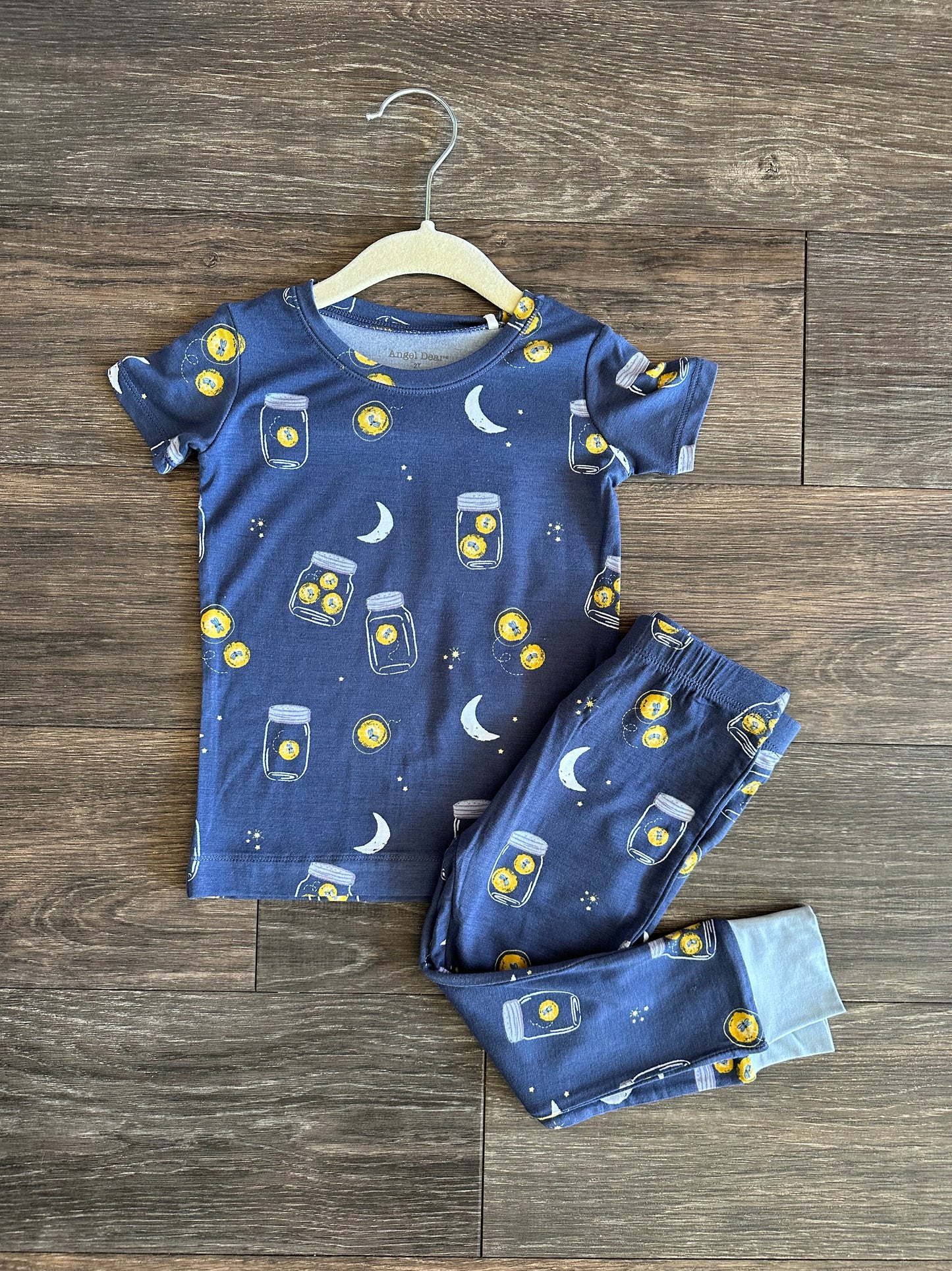 Bamboo Short Sleeve/Pant PJ - Fireflies