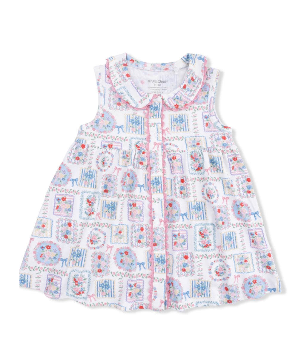 Sleeveless Dress & Bloomer Set - Julep's Floral