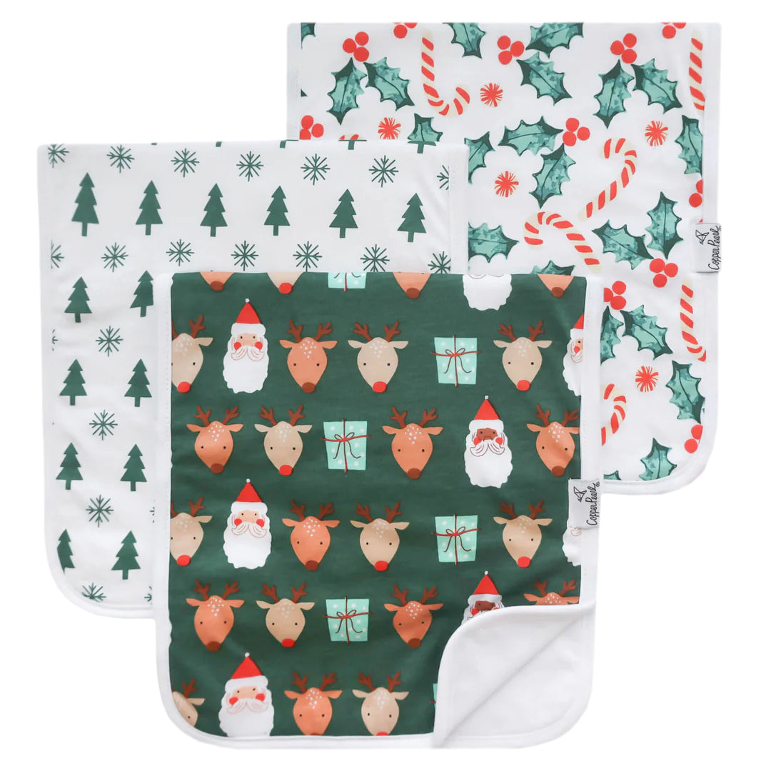 Cotton Burp Cloth - Prancer