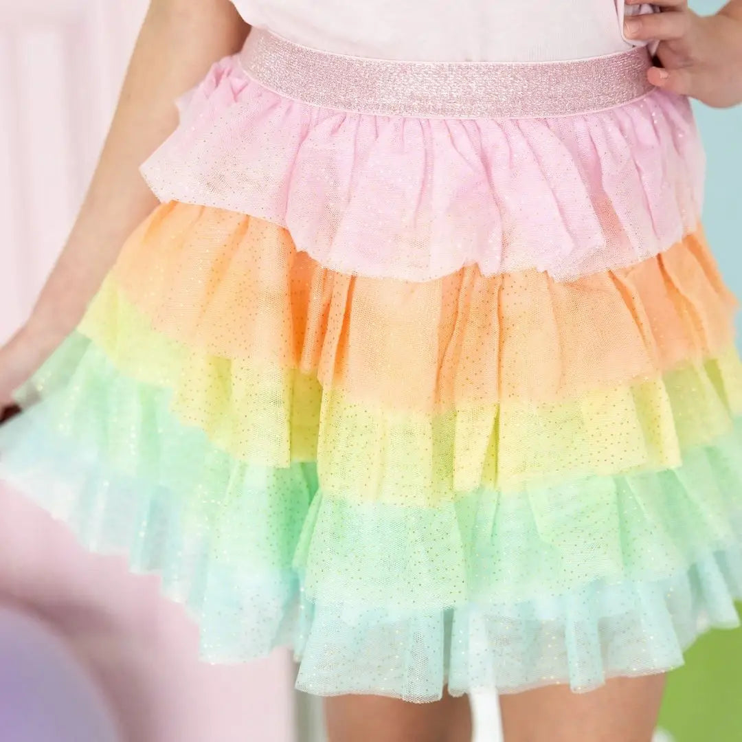 Knit Tutu Skirt - Pastel