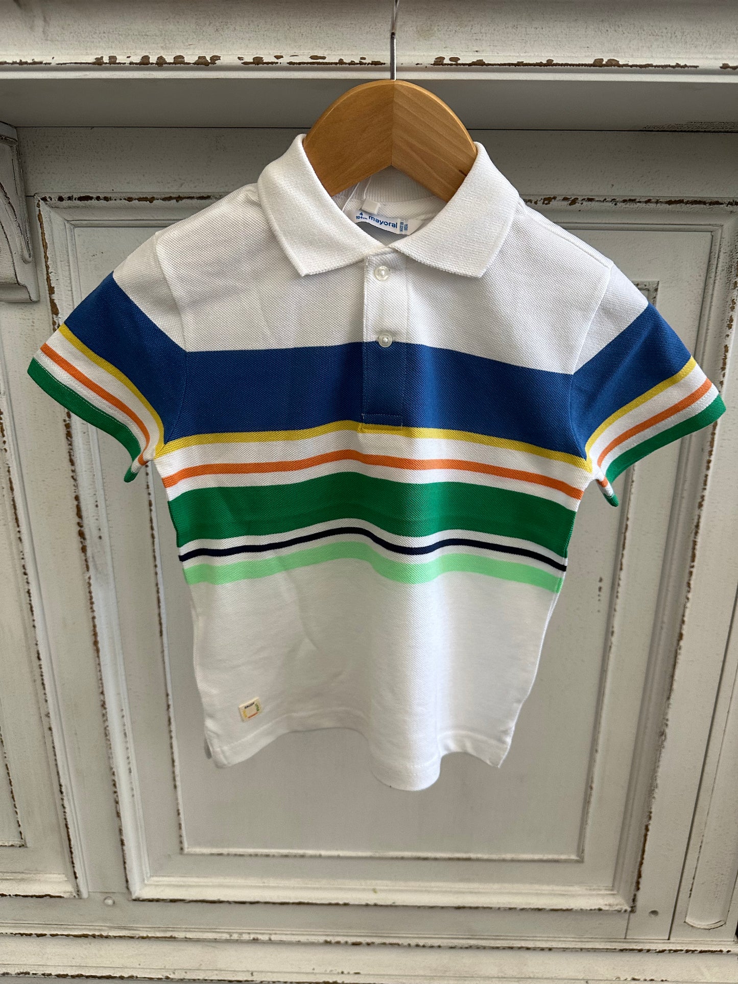 3104 - Stripe Polo - Multi