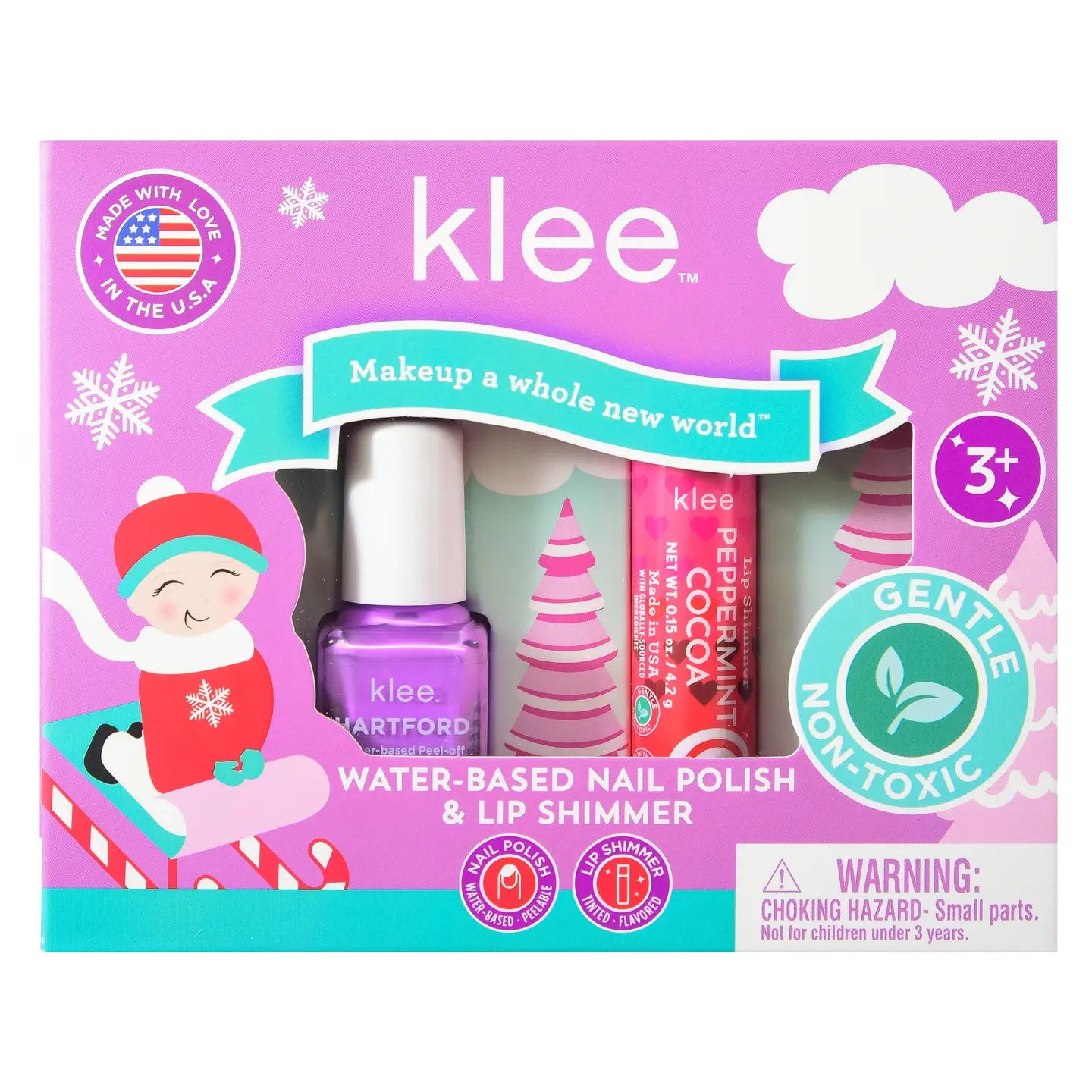 Nail Polish with Lip Shimmer - Elves Sleds