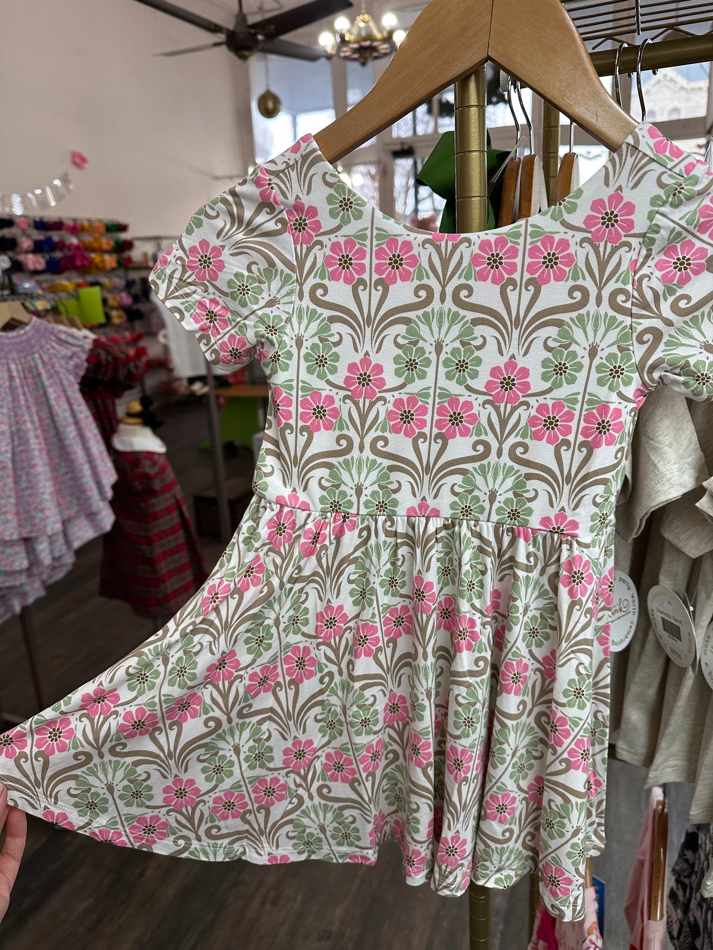 Bamboo Swing Dress - Casa Nouveau