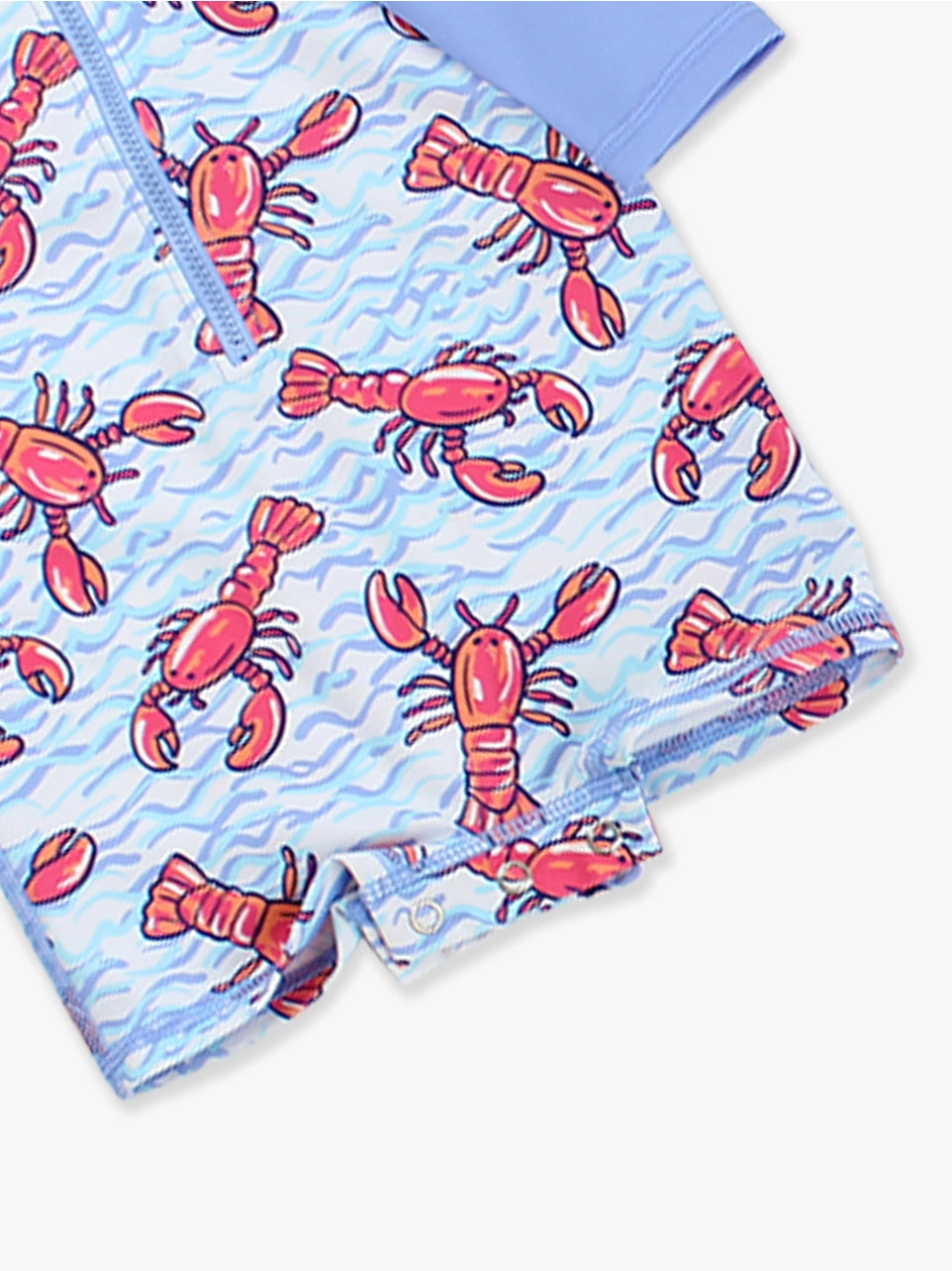 Baby Rash Guard Swimsuit - Lobster Lagoon