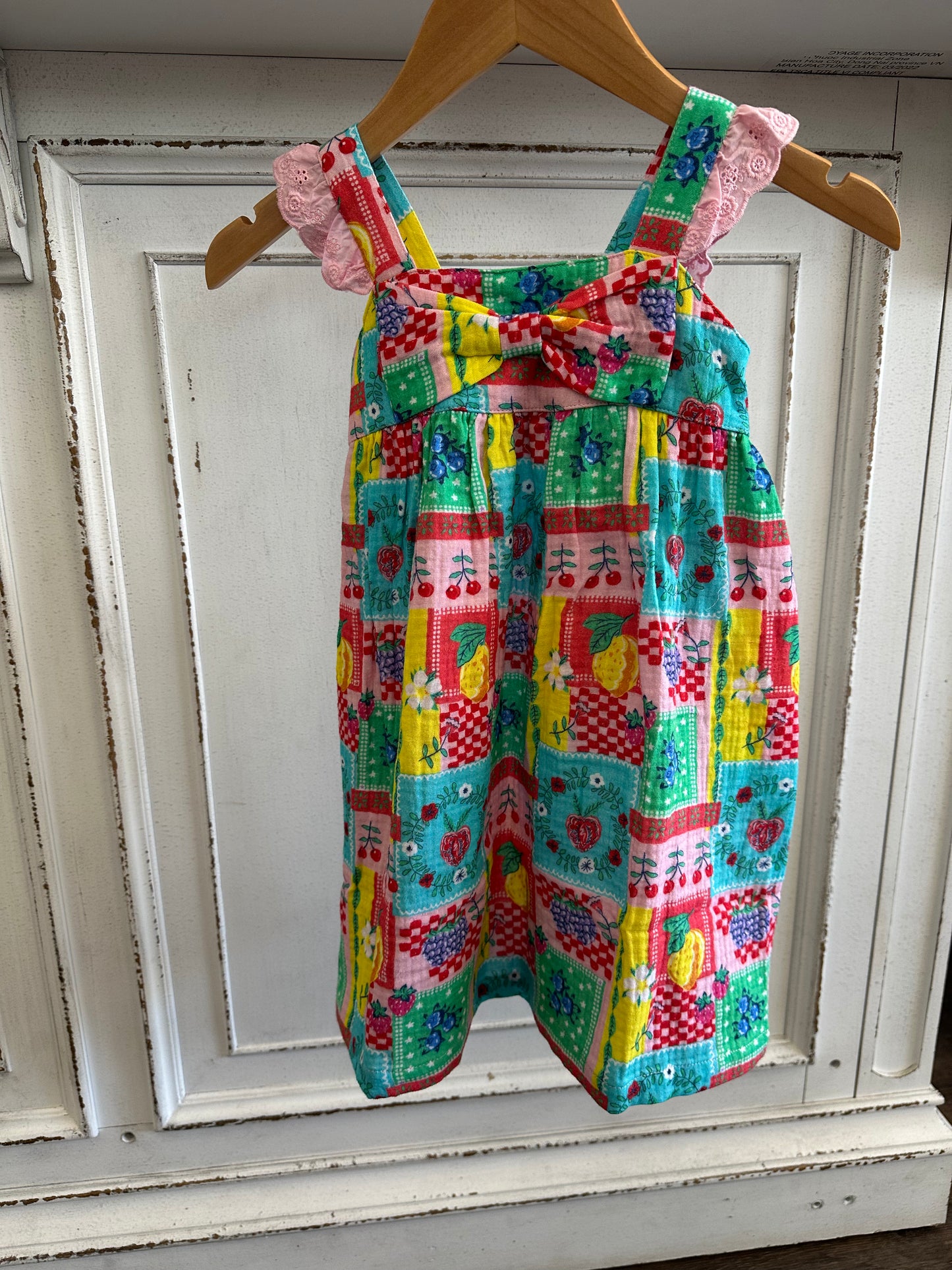 Muslin Bow Dress - Picnic Party