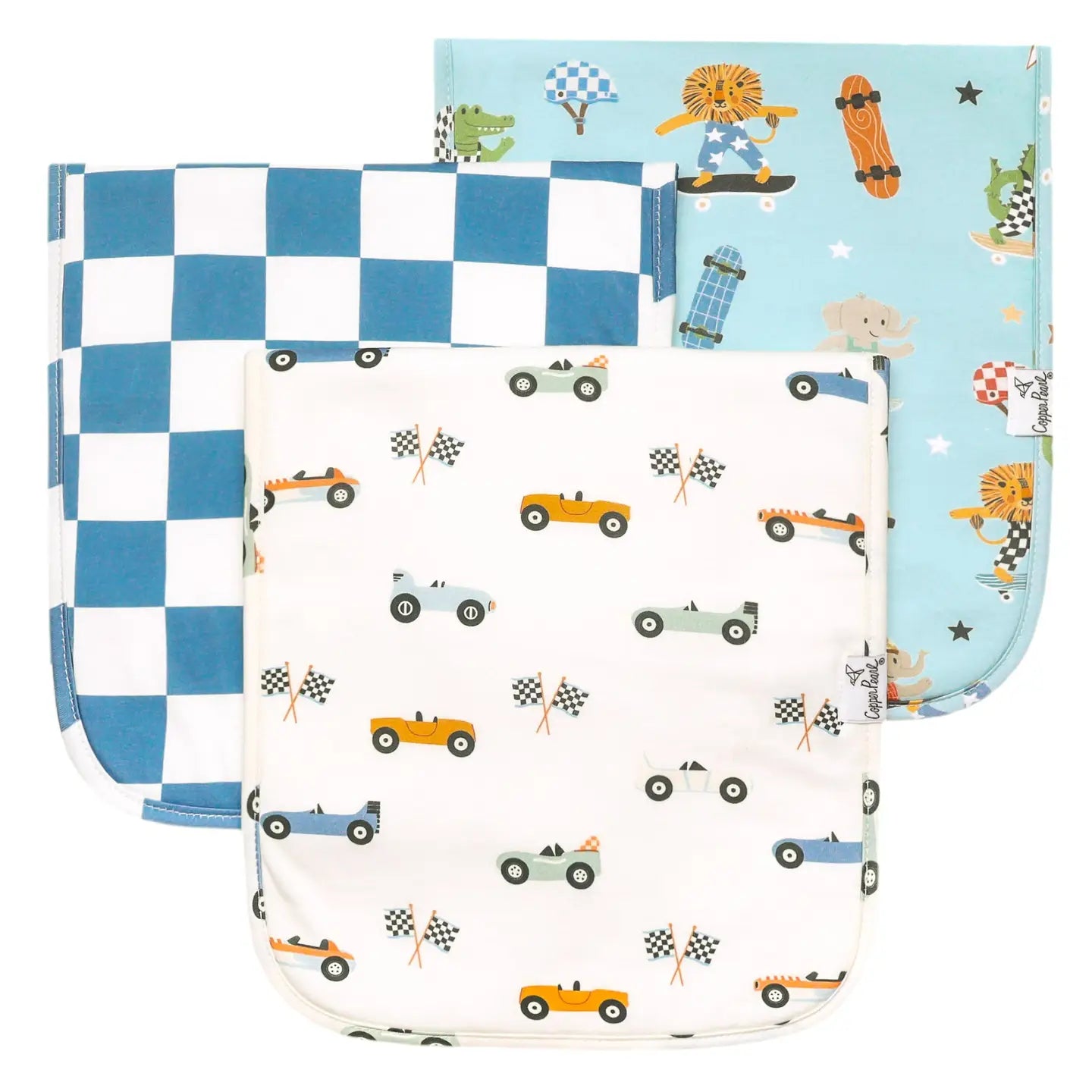 Cotton Burp Cloth - Speedster