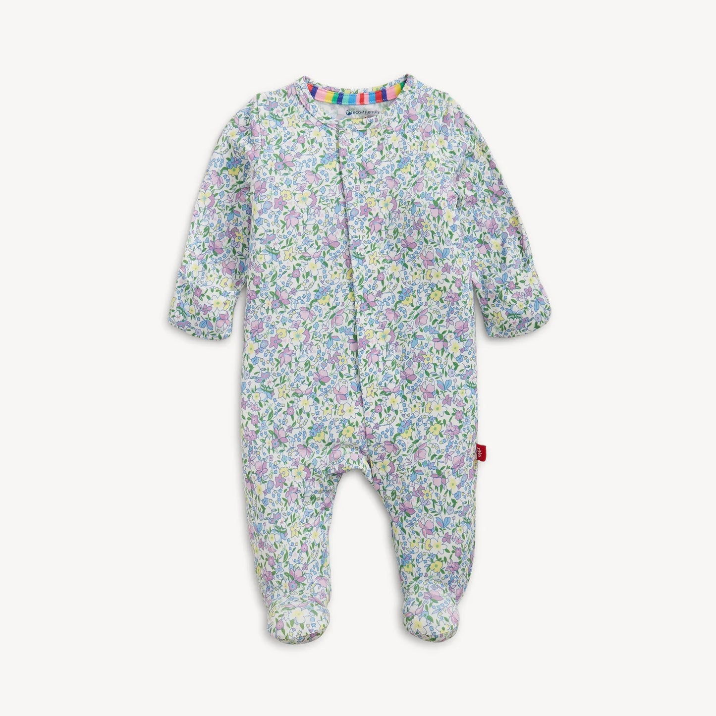 Modal Magnetic Footie - Livinia Floral