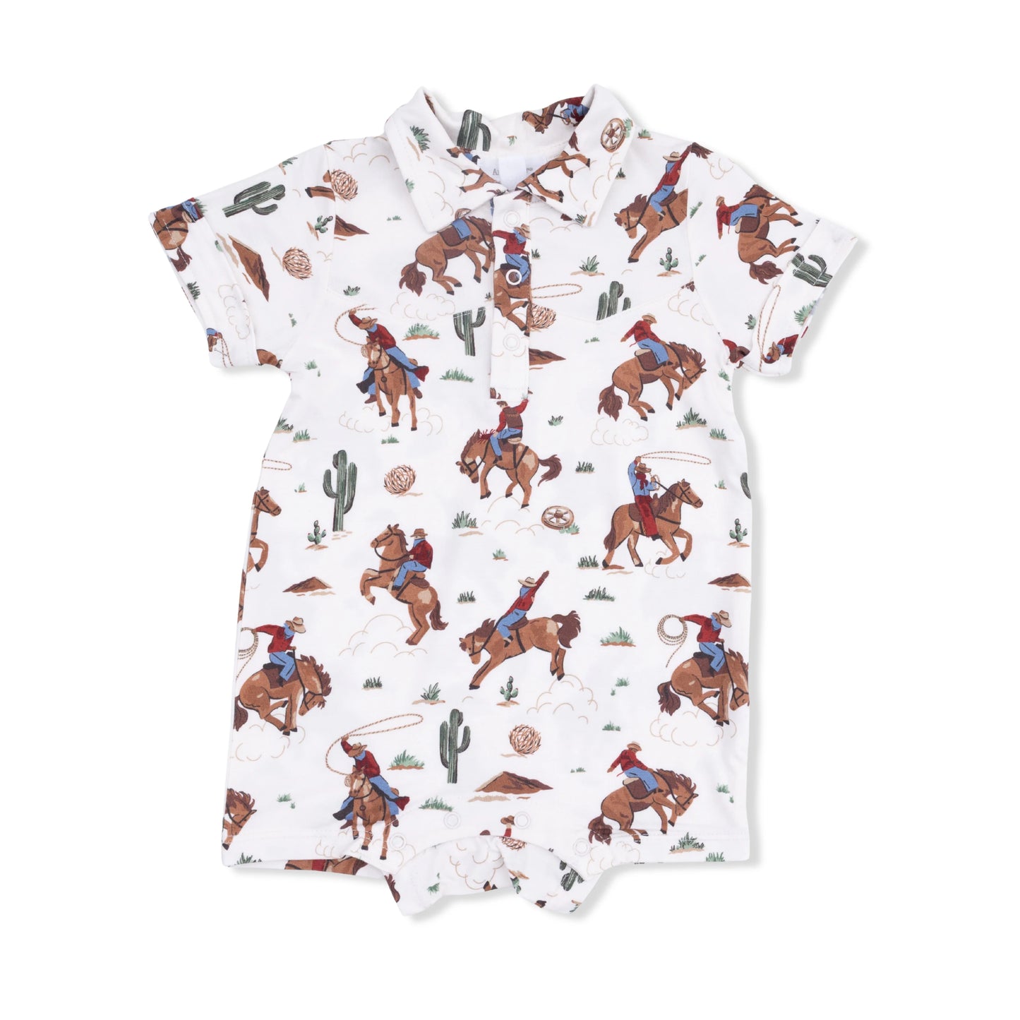 Shortie Romper - Buckaroo Western