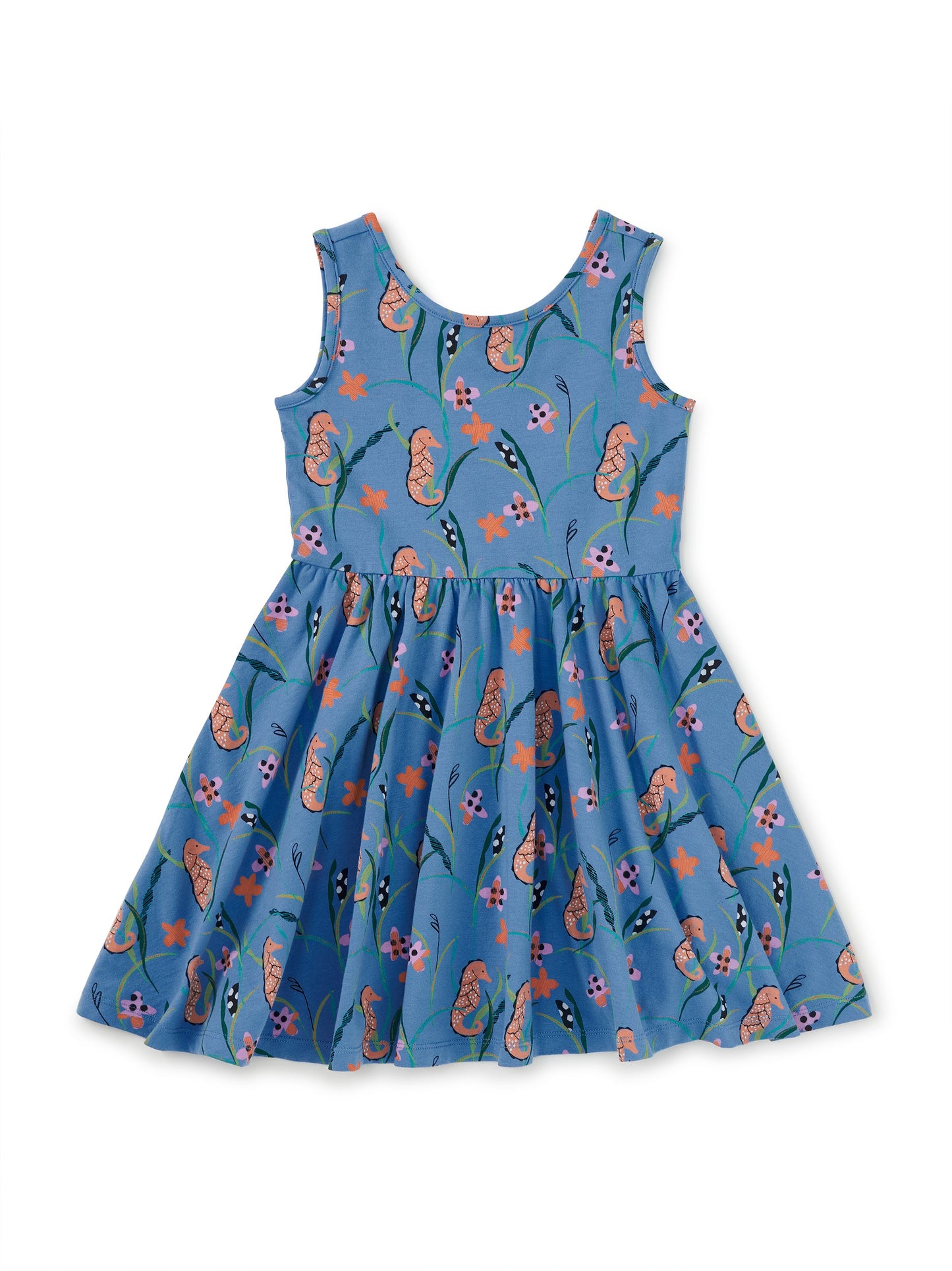 Sleeveless Ballet Dress - Seahorse