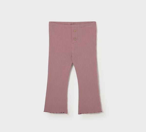 2735 - Baby Flare Leggings - Mauve