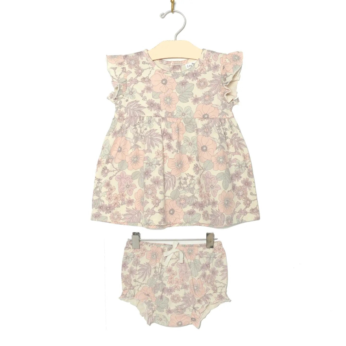 Tunic and Bloomer Set - Pastel Floral