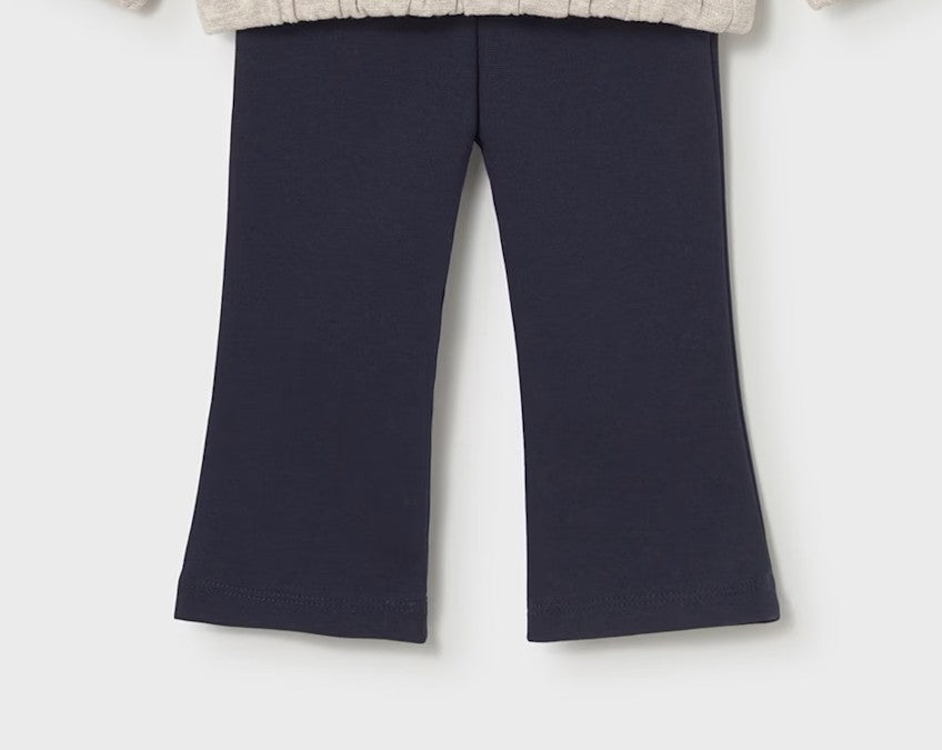 2740 - Baby Flare Legging - Navy