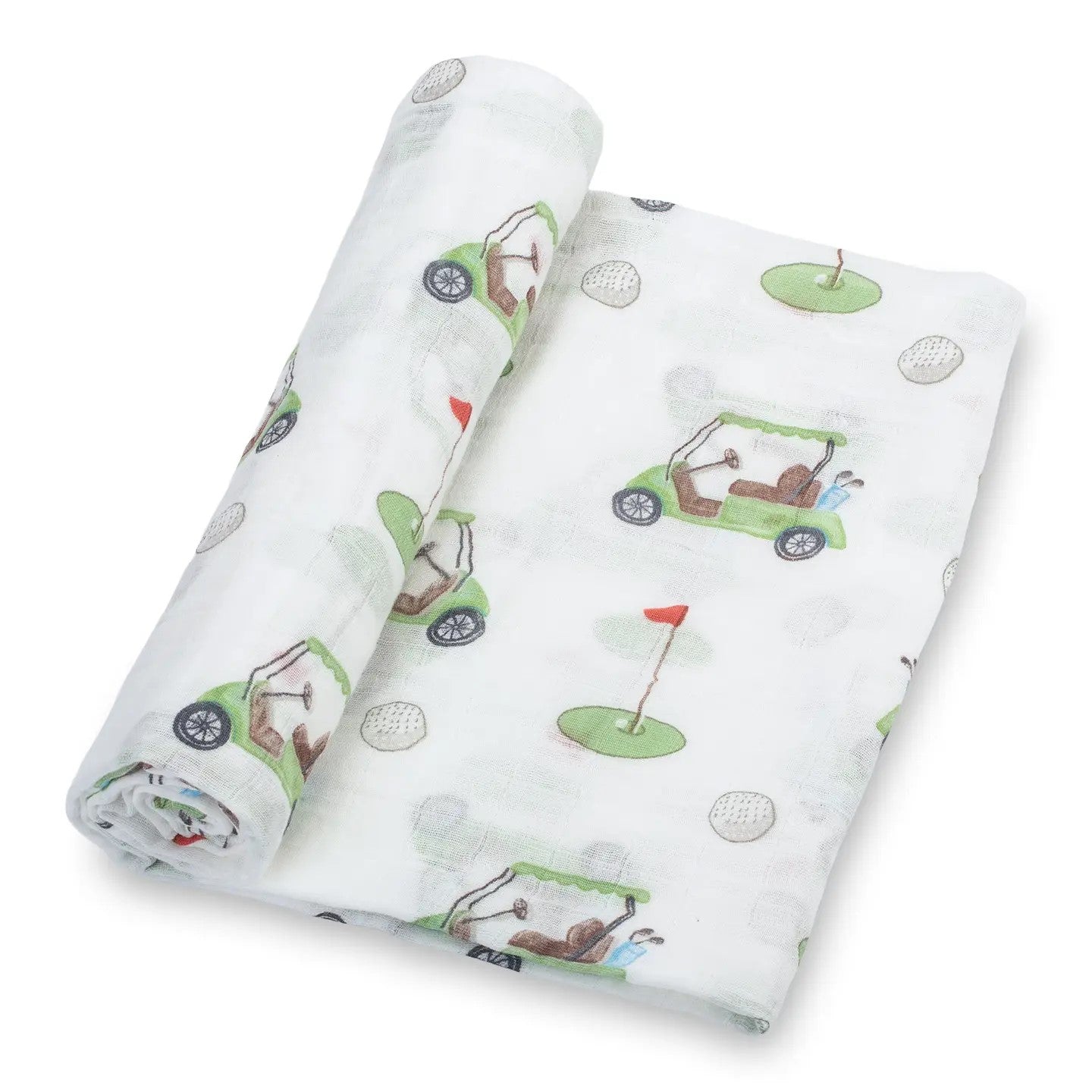 Muslin Swaddle Blanket - Golfcarts