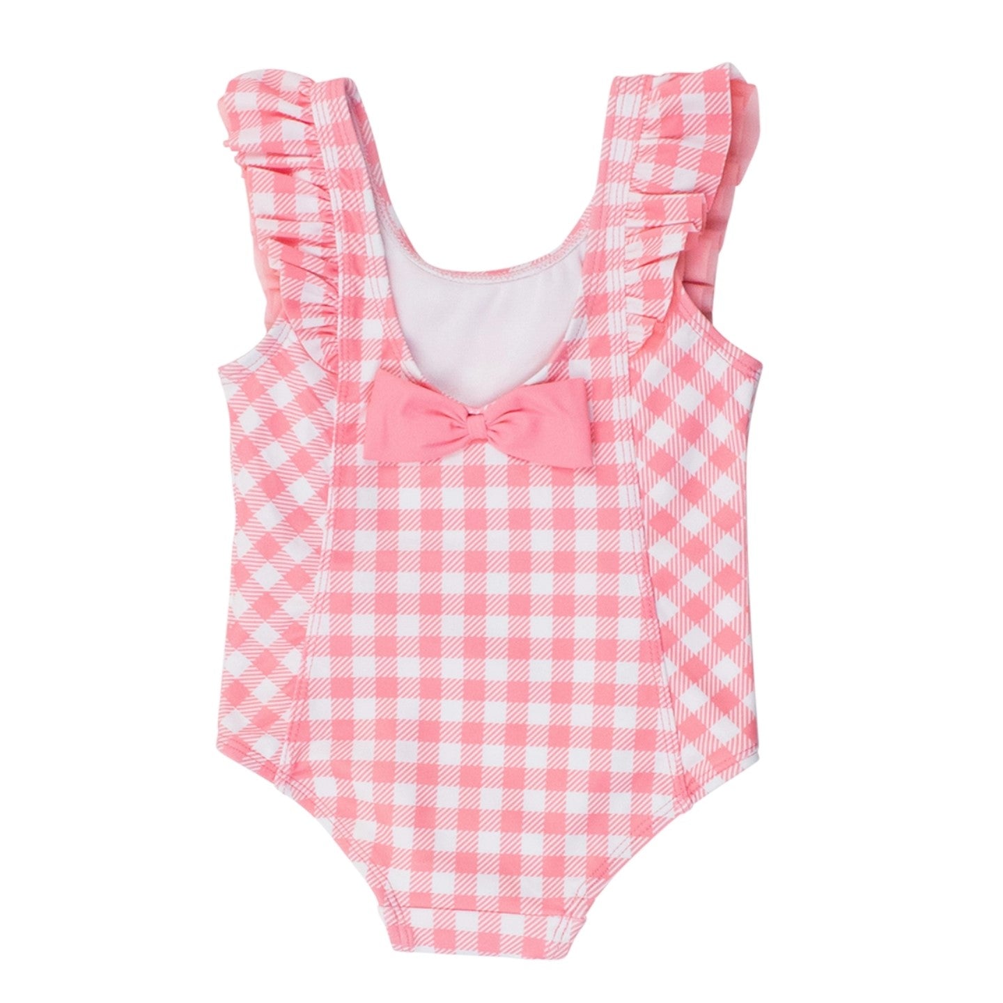 Waterfall Swimsuit - Bubblegum Gingham