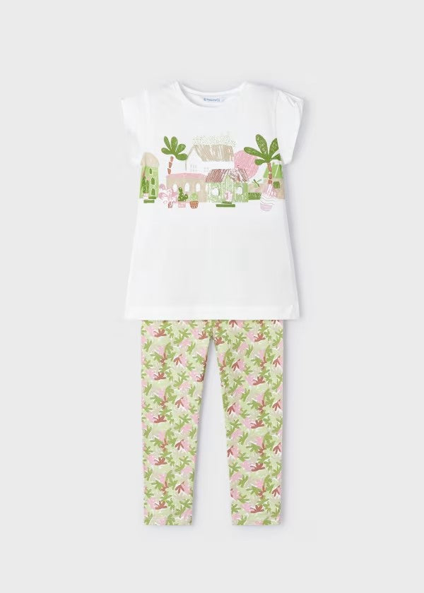 3797 - Girls Graphic Tee - Houses
