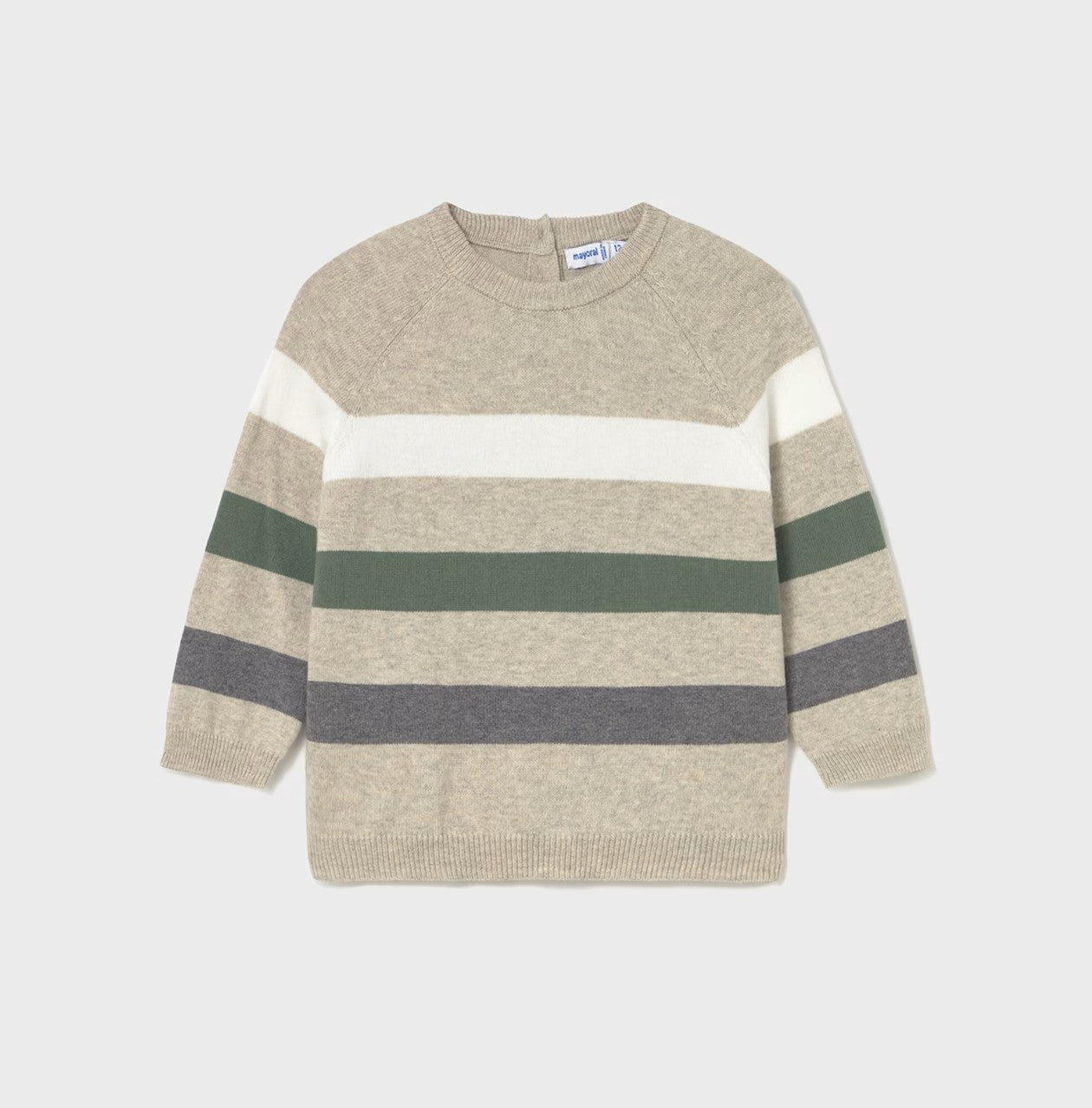 2342 - Baby Sweater - Color Block