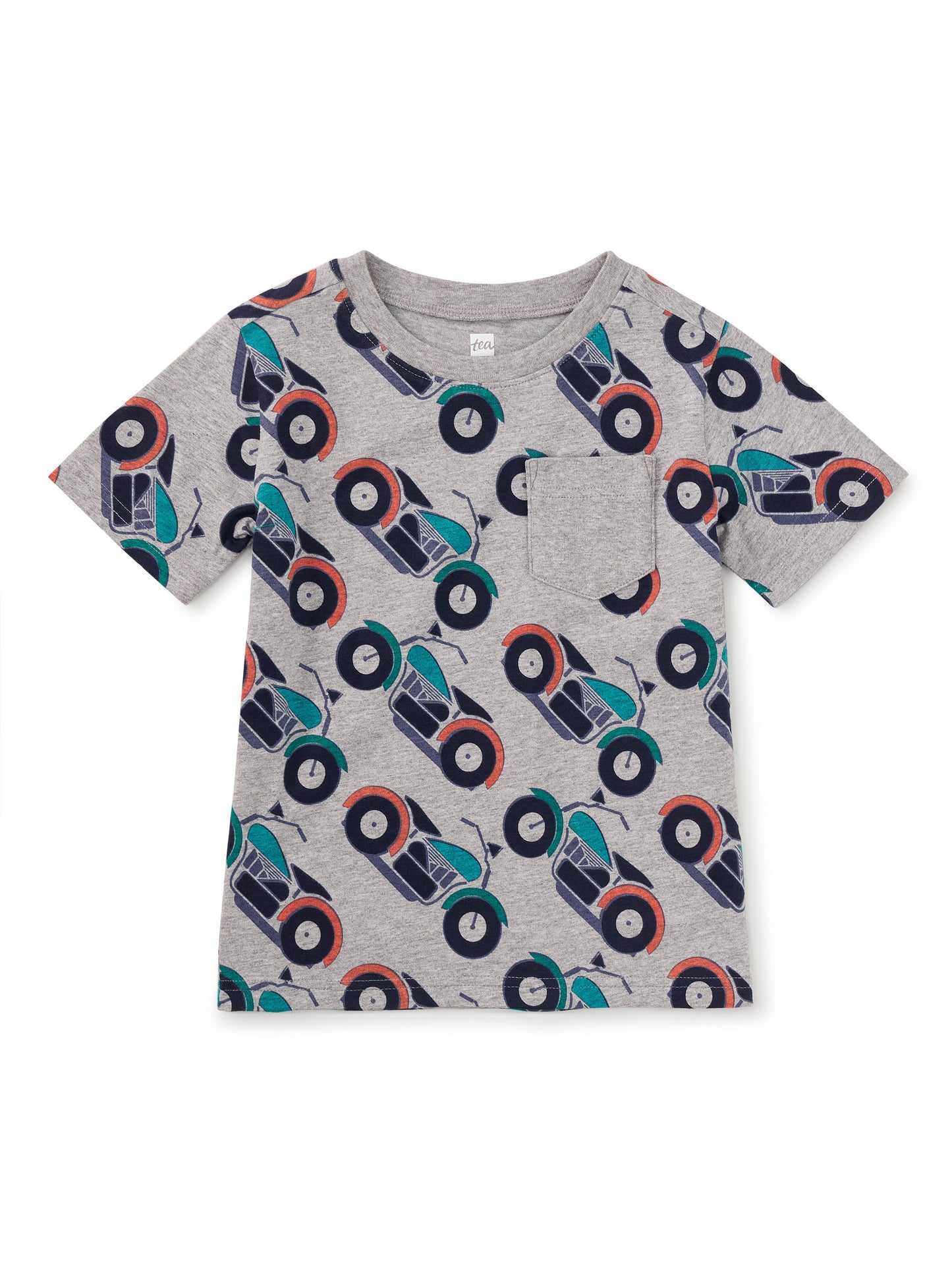 Boys Pocket Tee - Motorcycle