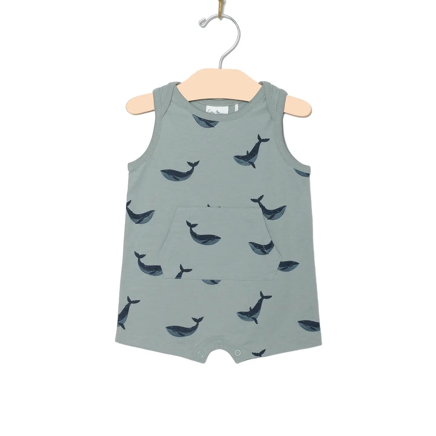 Tank Romper - Whales