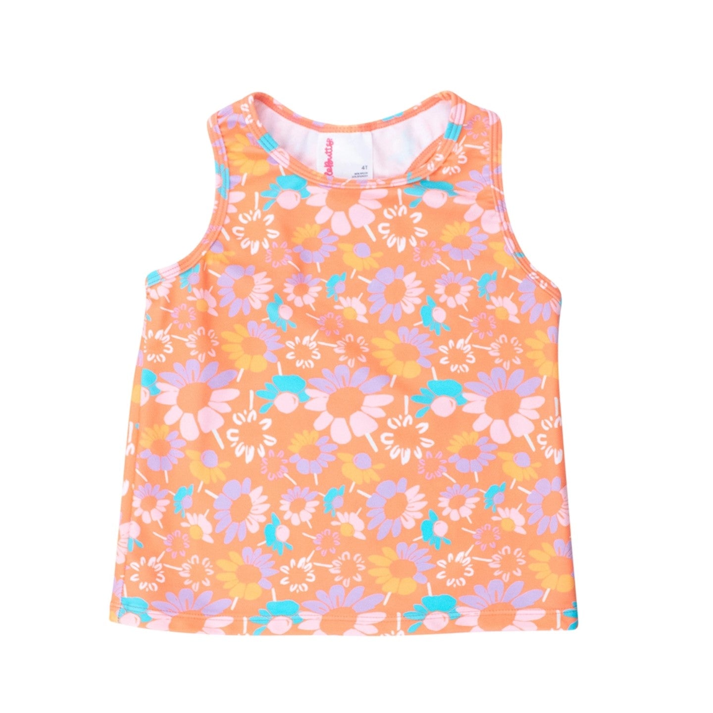 TWEEN Active Tank - Coral Floral
