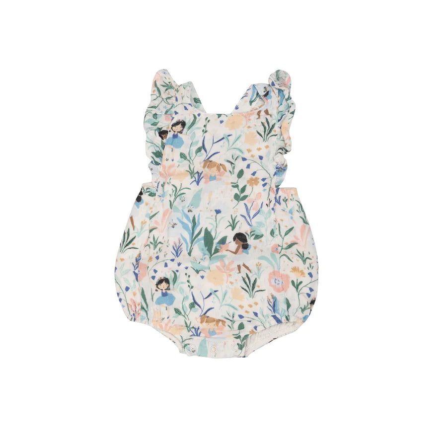 Muslin Sunsuit - Garden Fairy