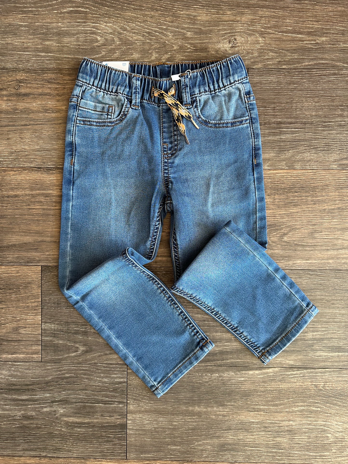 4516 - Denim Joggers - Medium Wash