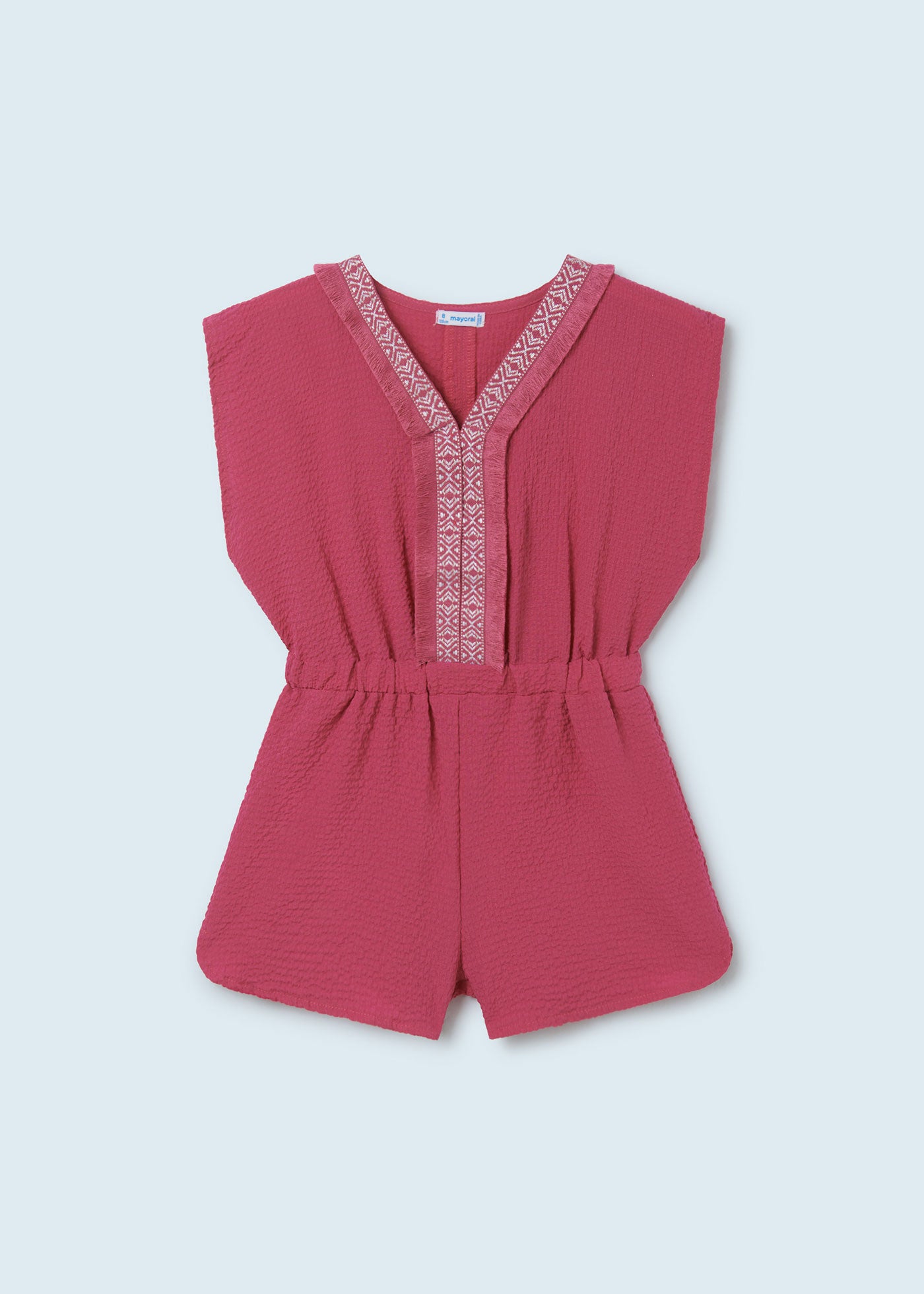 6847 - Tween Kaftan Romper - Magenta