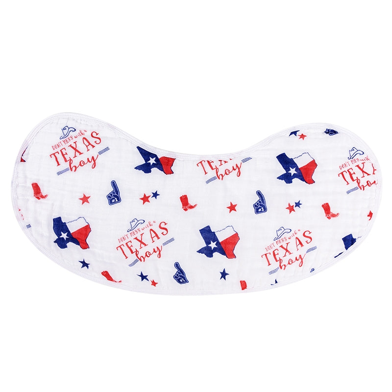 Muslin Burp Cloth - Texas Boy