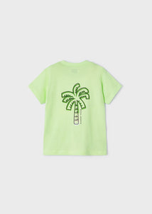 3018 - Graphic Tee - Neon Palm