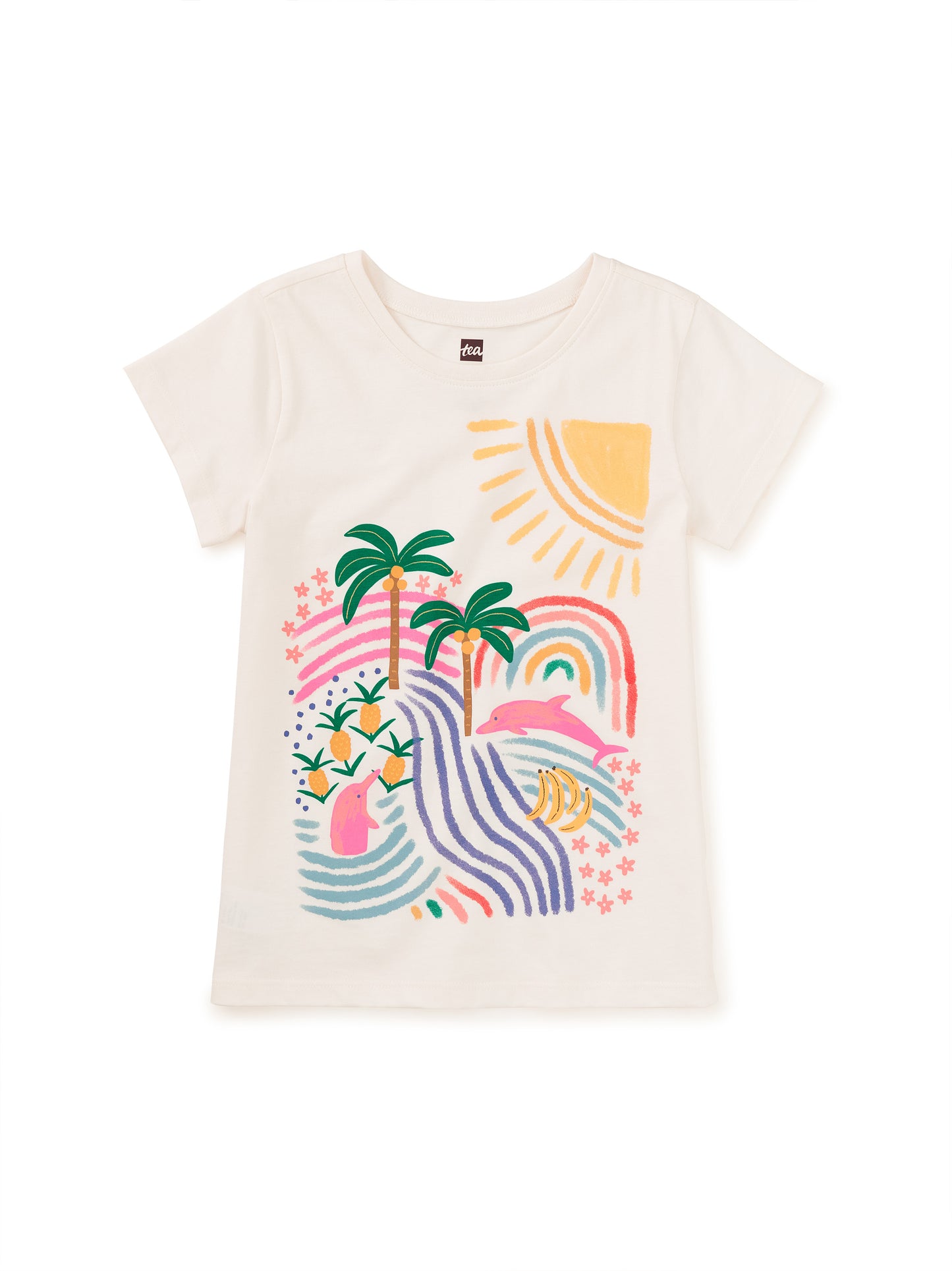 Girls Graphic Tee - Brazil Beach