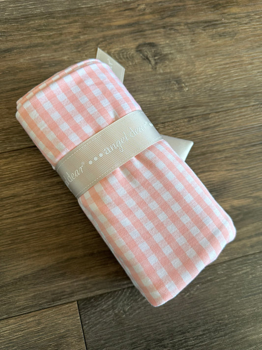 Bamboo Swaddle - Pink Gingham