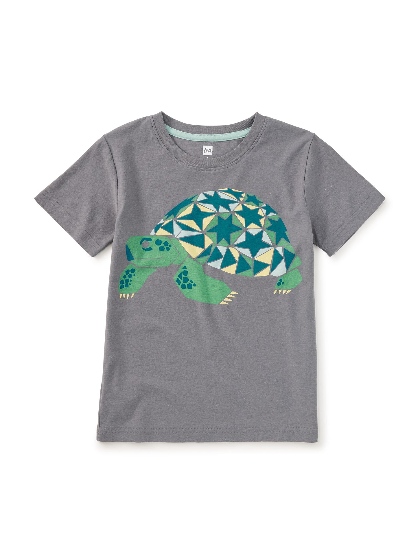 Boys Graphic Tee - Mosaic Turtle