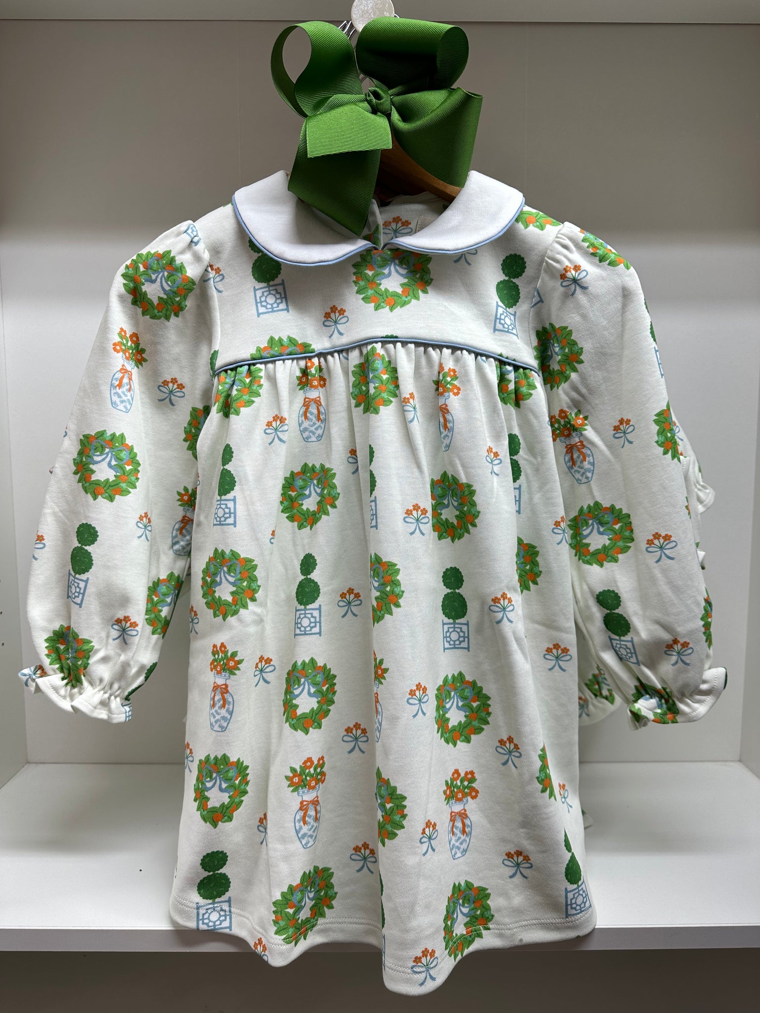 TBBC Maerin Fitz Frock - Topiaries and Tangerines