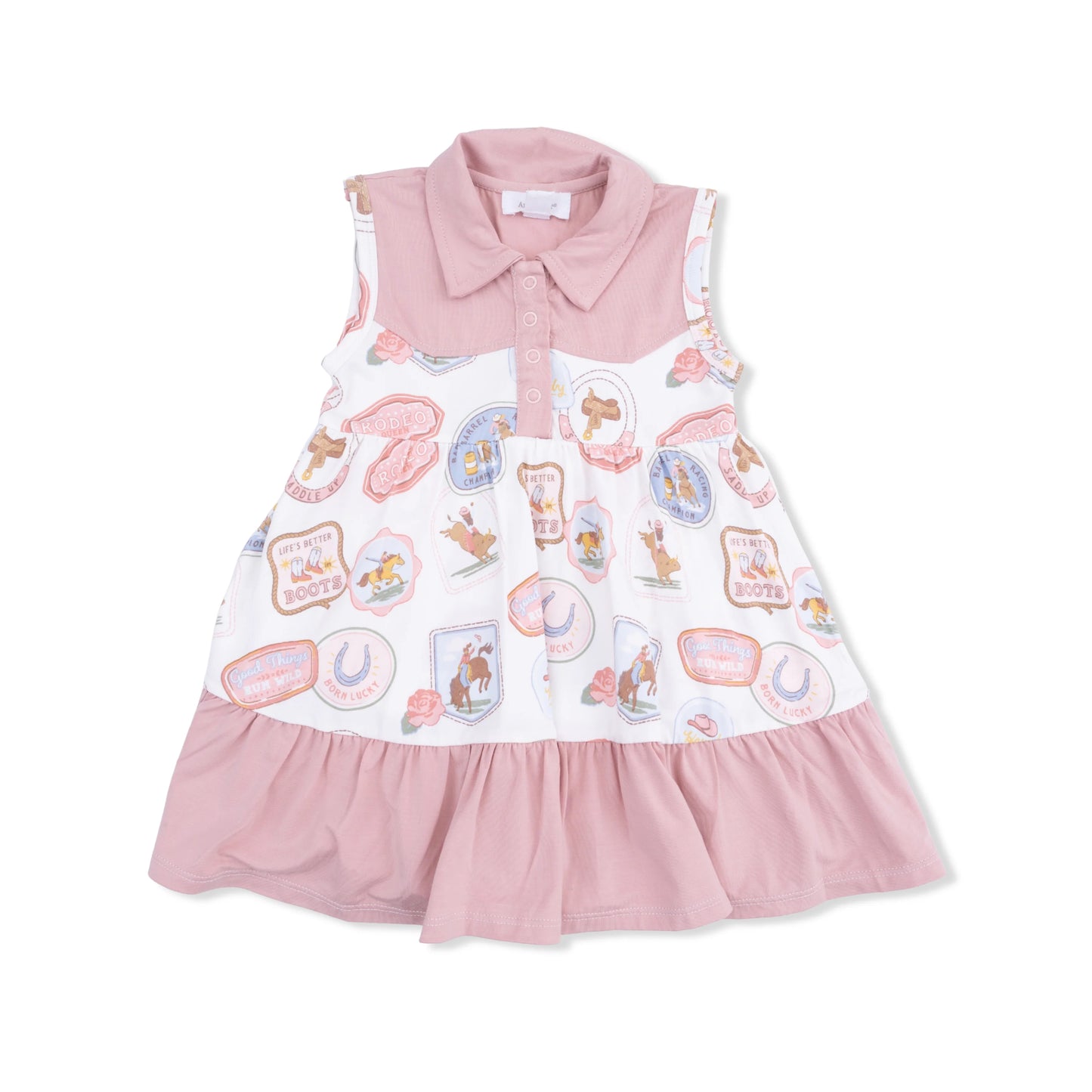 Bamboo Bodysuit Dress - Rodeo Patches