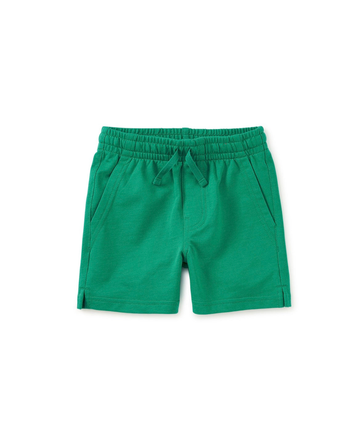 Boys Knit Shorties - Spinach