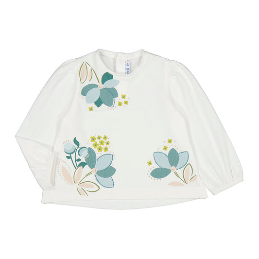 2053 - Baby Girl Graphic Tee - Flower