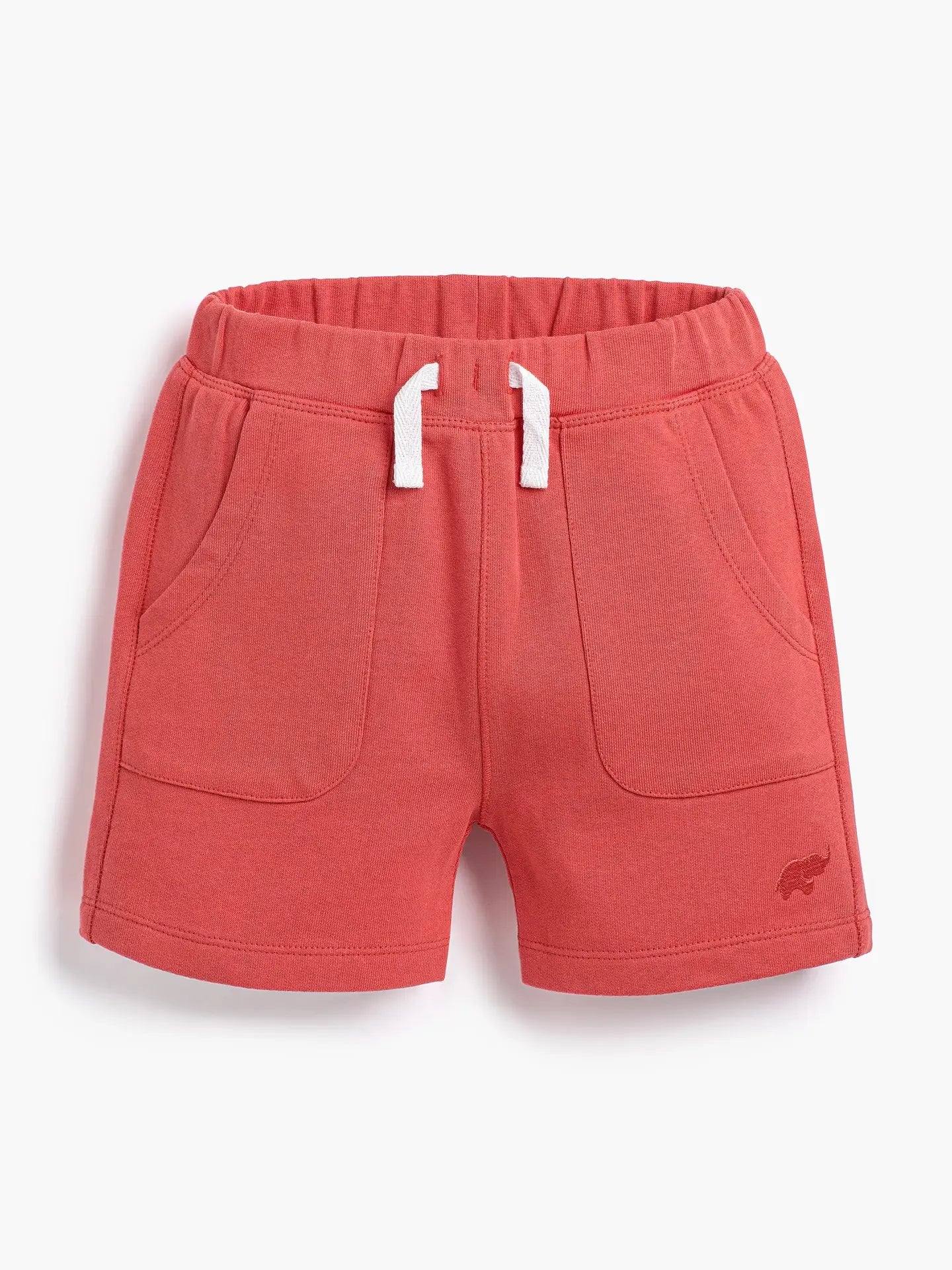 Boys Knit Shorts - Vintage Red