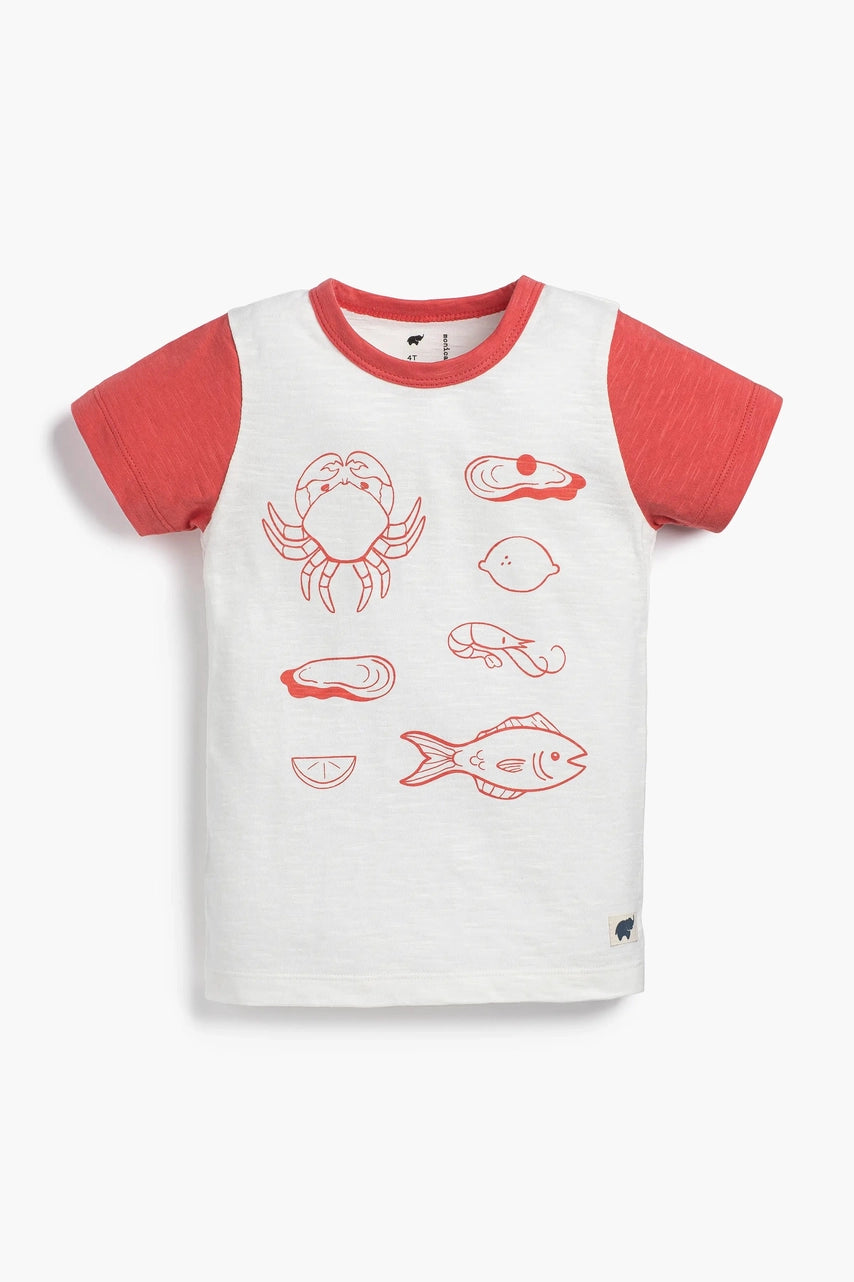 Boys Crewneck Tee - Seafood Boil