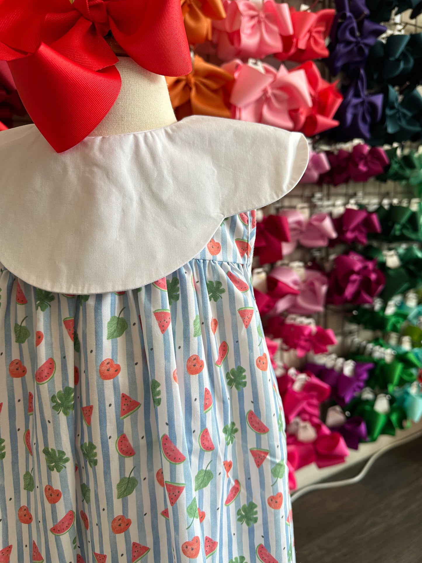 Daphne Dress - Watermelon