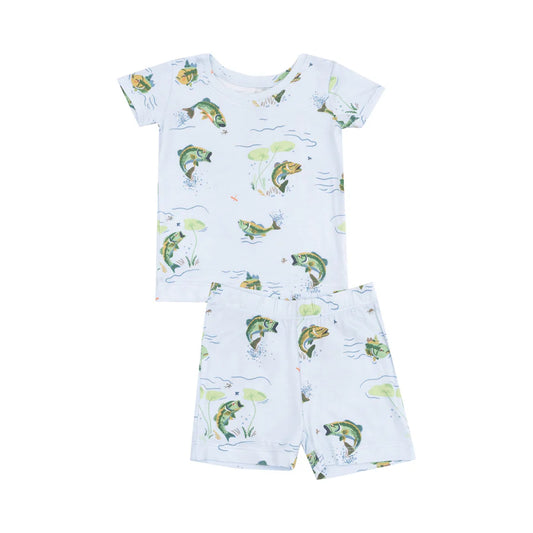 Bamboo Shorts/Short Sleeve PJ - Bass