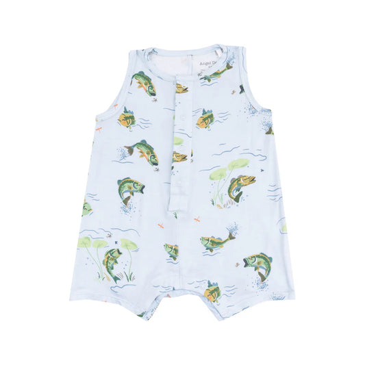 Sleeveless Shortie Romper - Bass