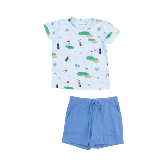Tee Shirt and Short Set - Golf