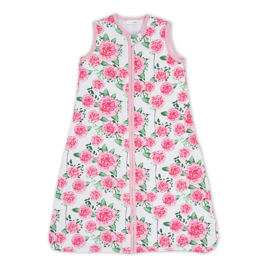 Organic Cotton Sleep Sack - Peony 0/6MO