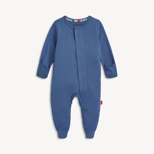 Modal Magnetic Footie - Blue Solid