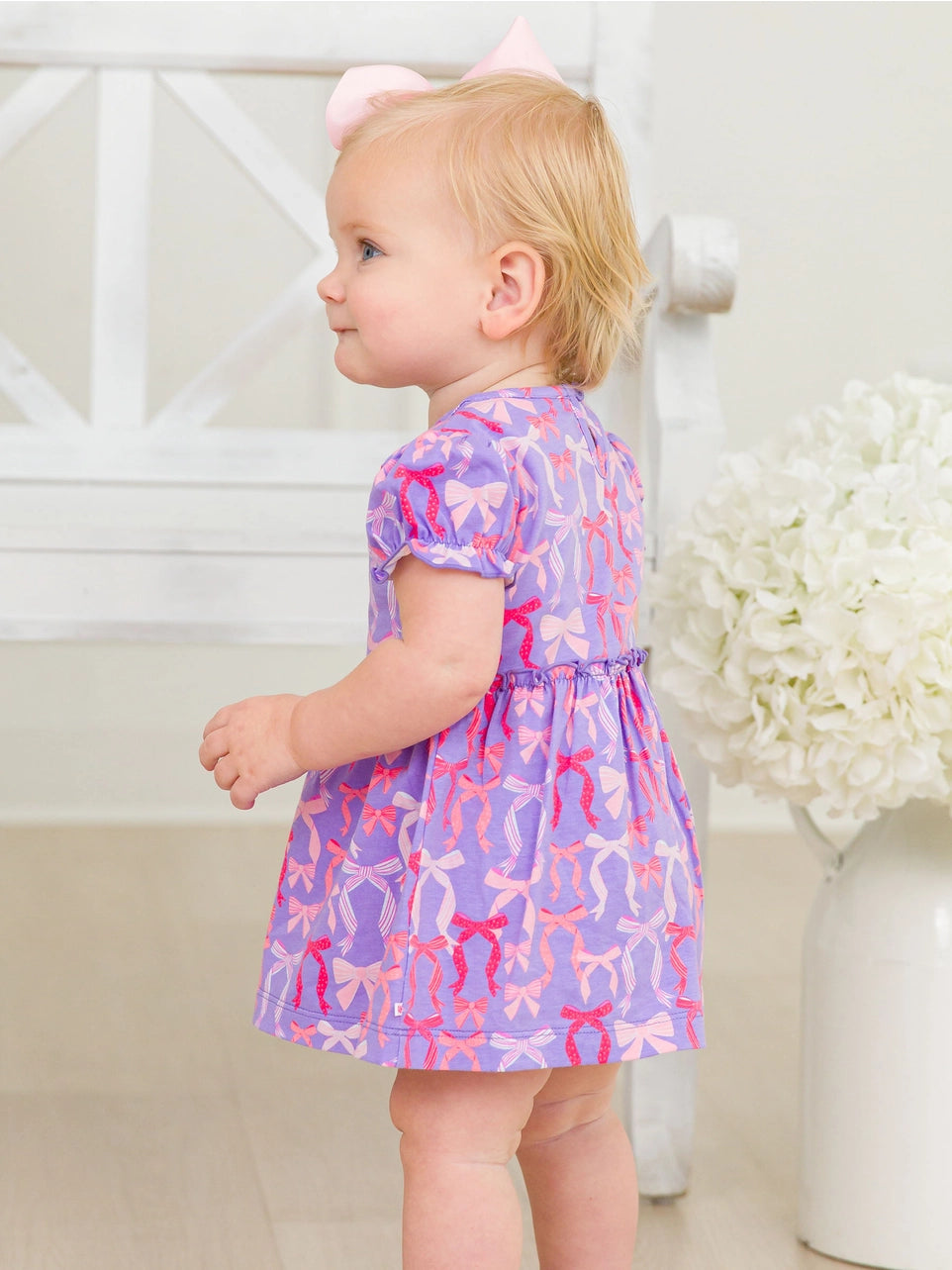 Skirted Bodysuit - Rosy Ribbons