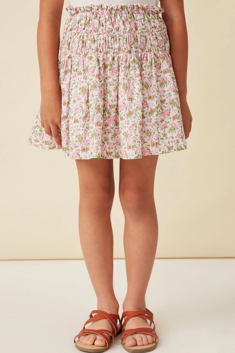 Tween Floral Skort