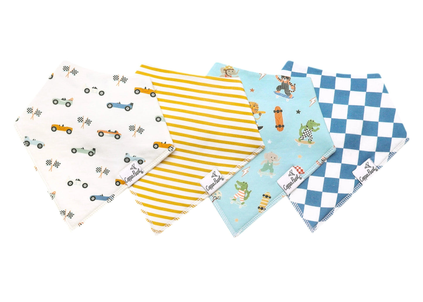 Cotton Bandana Bib Singles - Speedster