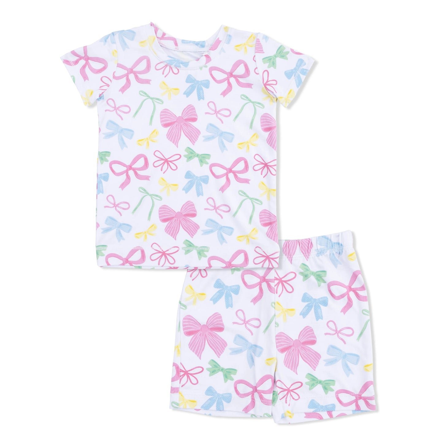 Bamboo Shorts/Short Sleeve PJ - Sweet Bows