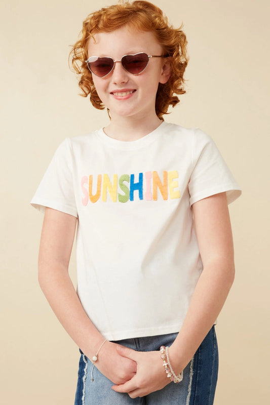 Tween Sunshine Tee - Ivory