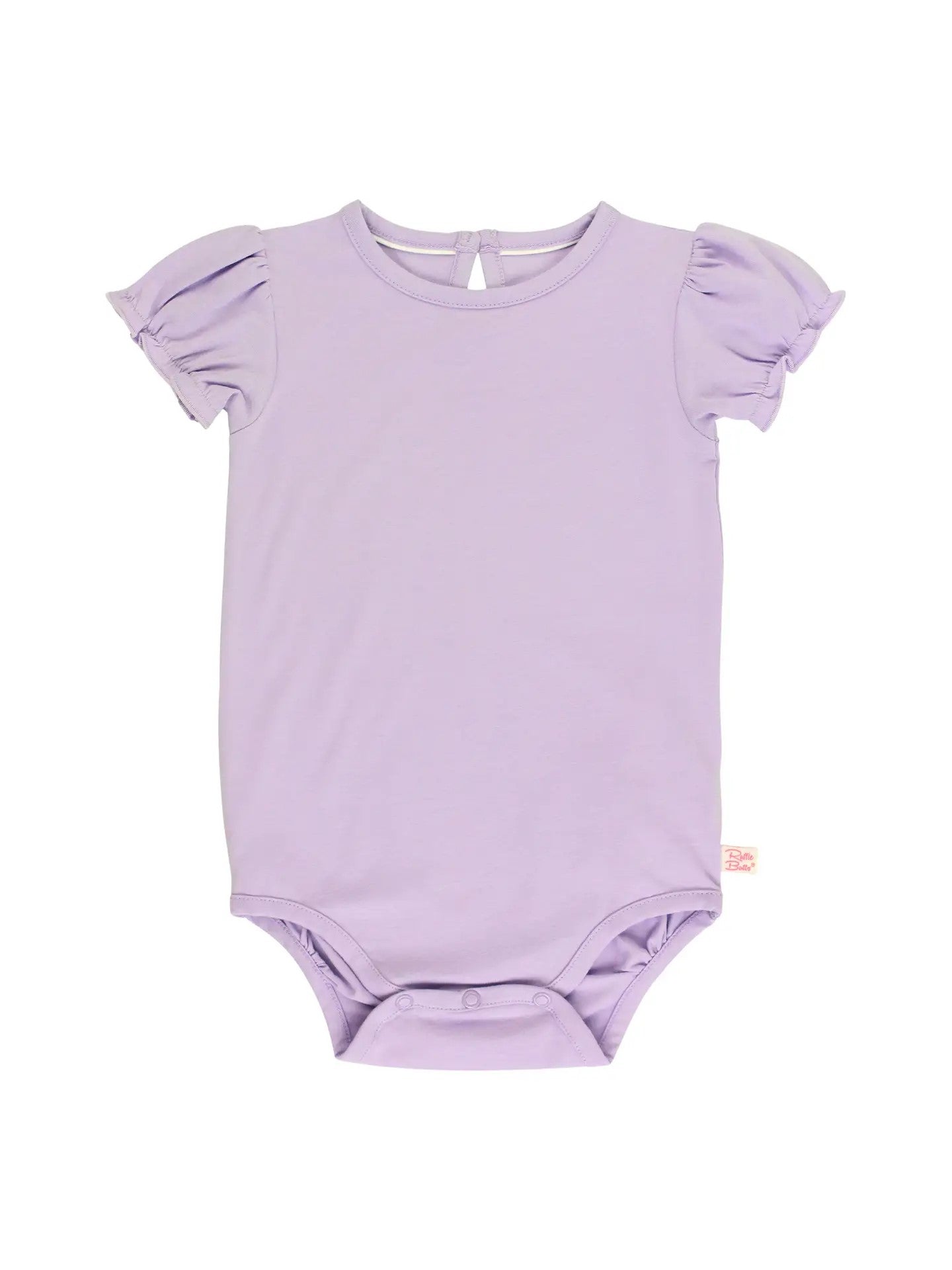 Puff Sleeve Bodysuit - Lavender